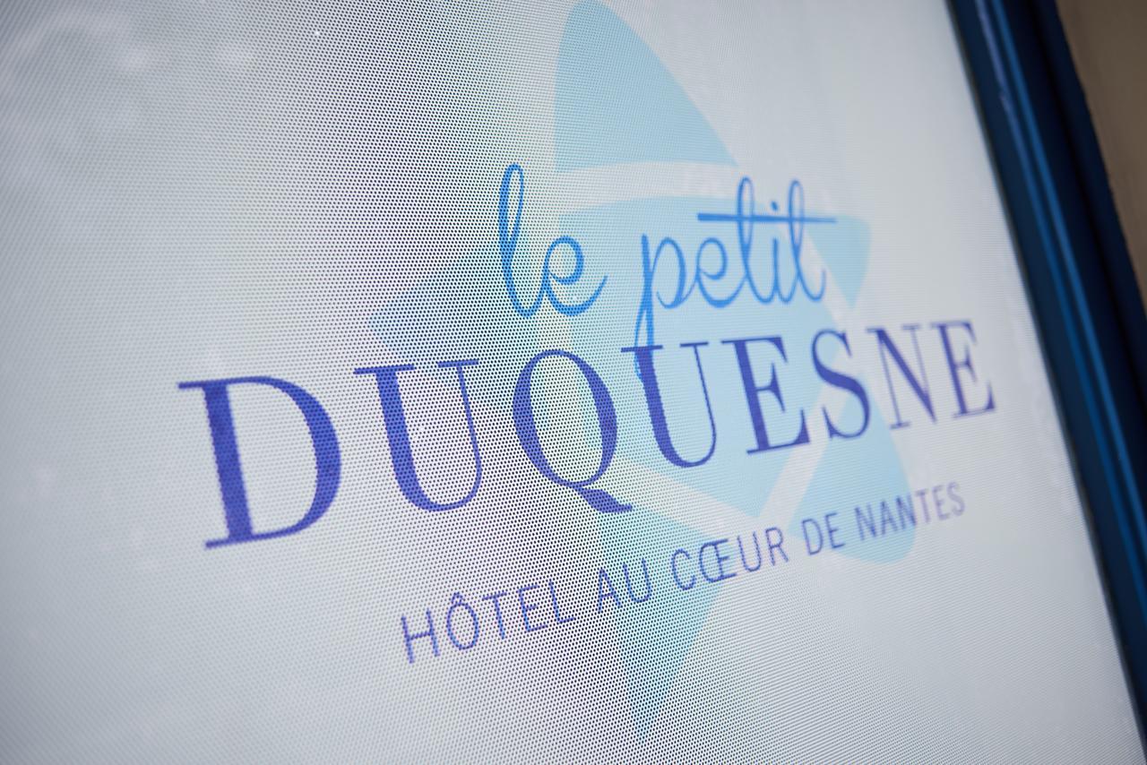 Hotel Le Petit Duquesne Nantes Eksteriør bilde